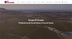 Desktop Screenshot of elciruelo.com