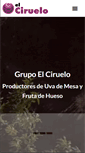 Mobile Screenshot of elciruelo.com